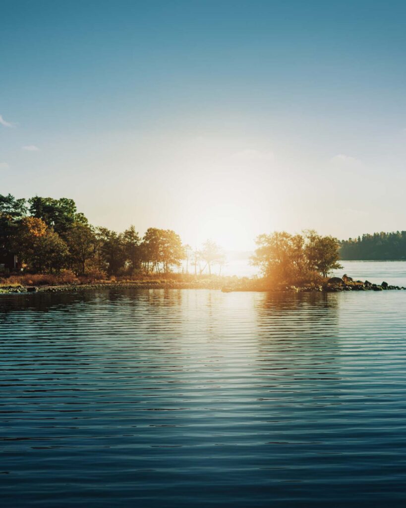 Brava vattenrening skärgårdsbild