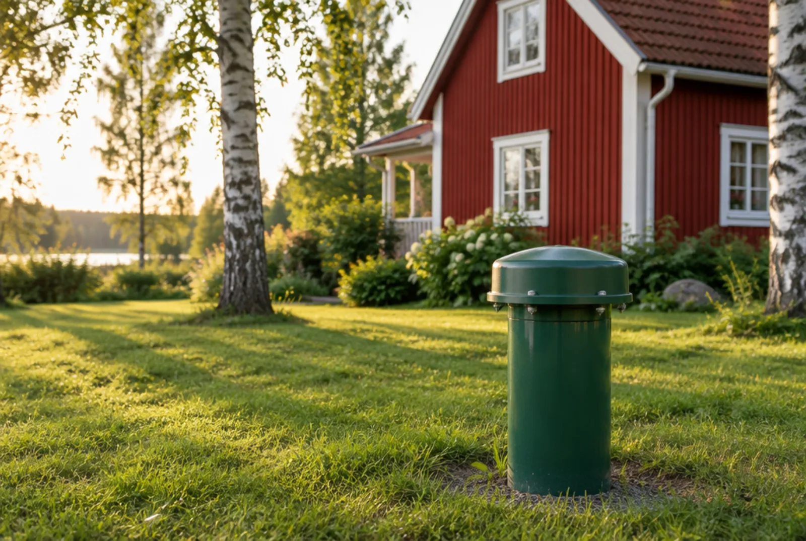 Vattnet ser bra ut, men jag har egen brunn